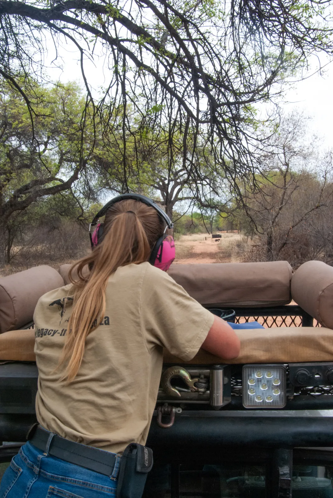 Marksmanship training from a vehicle
