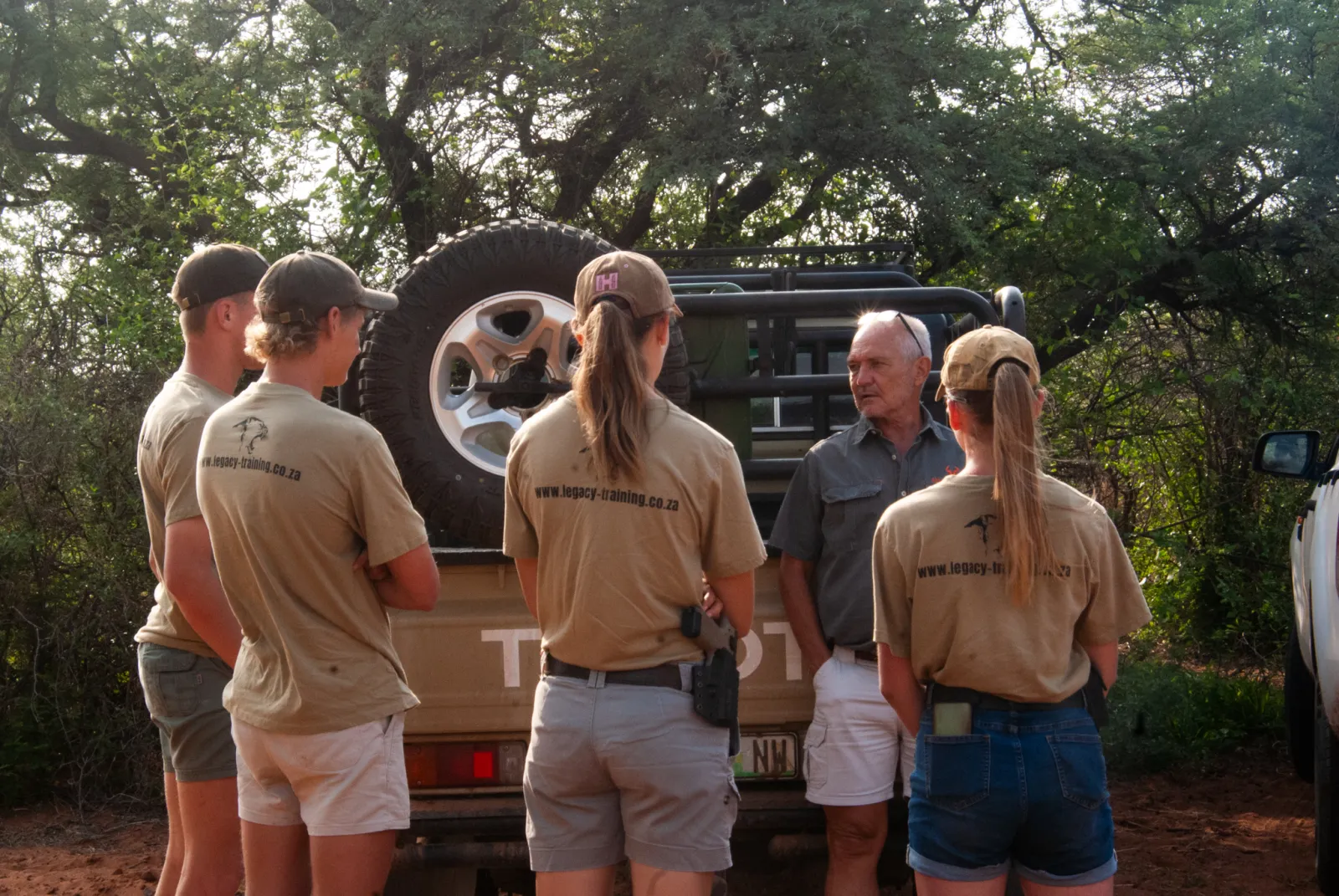 Buffalo work at the kraal