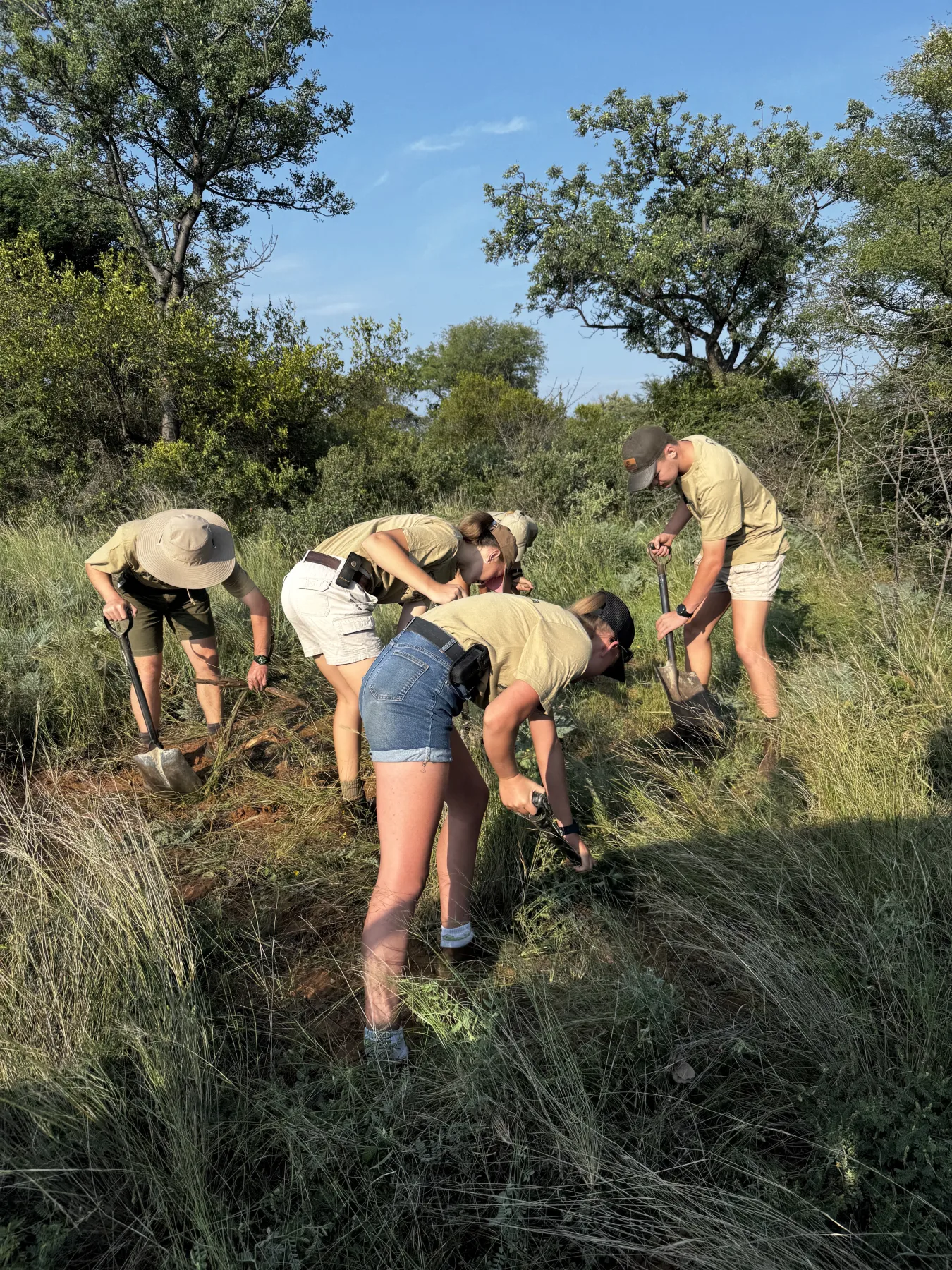 Digging a gemsbok free — real ranch problem-solving